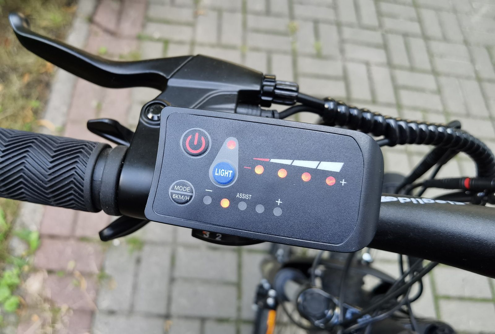 Konsola kontrolna roweru elektrycznego