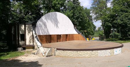 Muszla koncertowa w Ogrodzie Saskim będzie miała nowy dach