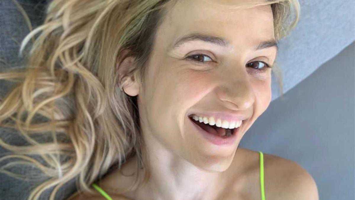 Joanna Koroniewska uskrzydlona macierzyństwem fruwa w powietrzu jak gołębica! Mała Helenka miała niezłe widowisko!