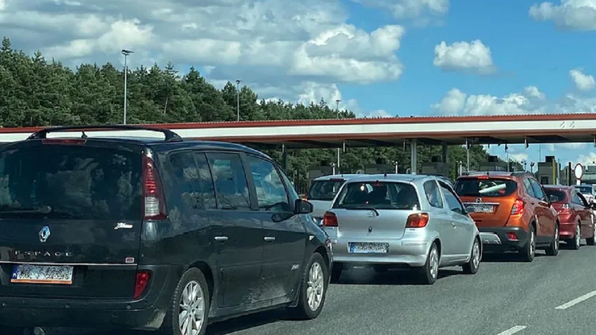 Korek na autostradzie A4 (zdjęcie poglądowe)