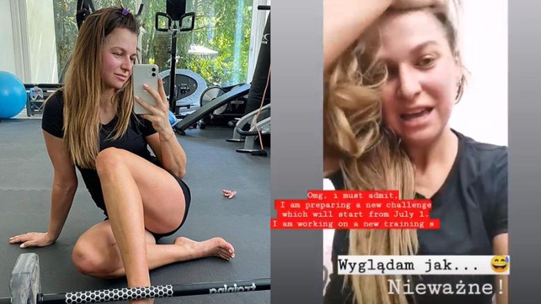 Anna Lewandowska narzeka na trudy treningu po drugiej ciąży