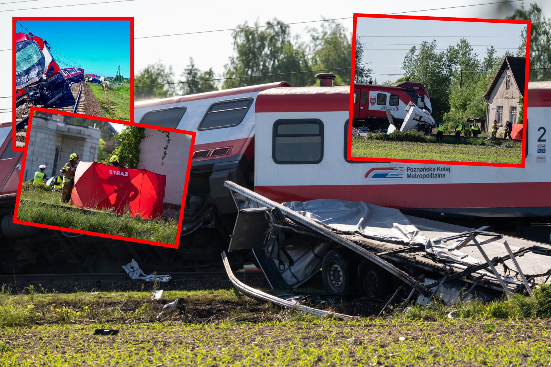 Pociąg rozpadł się na pół. Prokuratura o szczegółach katastrofy