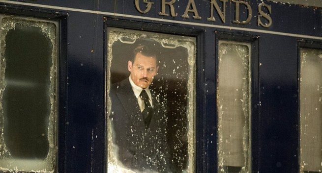 Kenneth Branagh i Johnny Depp w filmie "Morderstwo w Orient Expressie". Premiera 10 listopada
