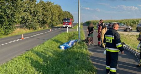 Wypadek na spadochronie. Zderzenie z latarnią