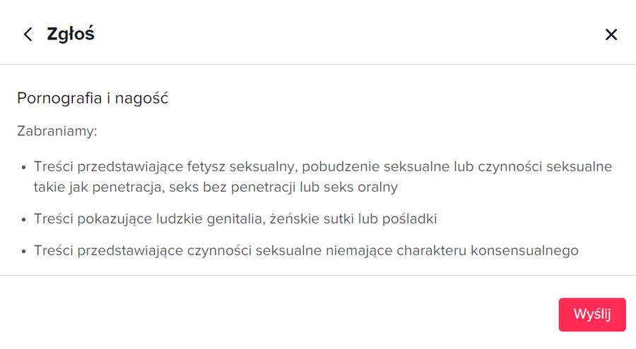 Filmy dla dorosłych na TikToku