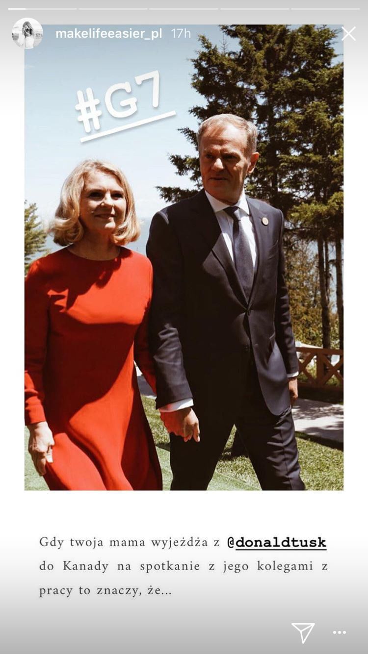 Kasia Tusk podlała kwiaty w domu swojej mamy. Zaopiekowała się również ogrodem