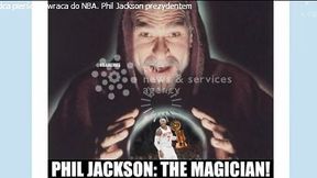 Phil Jackson prezydentem New York Knicks (wideo)
