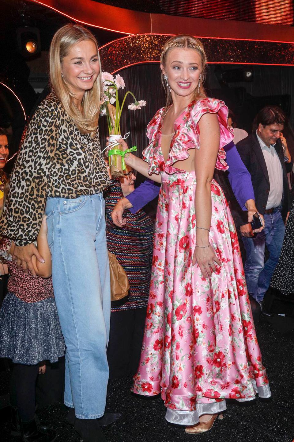 Małgorzata Socha i Barbara Kurdej-Szatan w Tańcu z gwiazdami