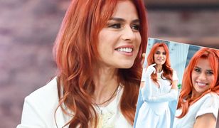 Natasza Urbańska w "Pytaniu na śniadanie" o debiucie w "The Voice Kids". Ubrała się cała na biało! Miała nawet rękawiczki