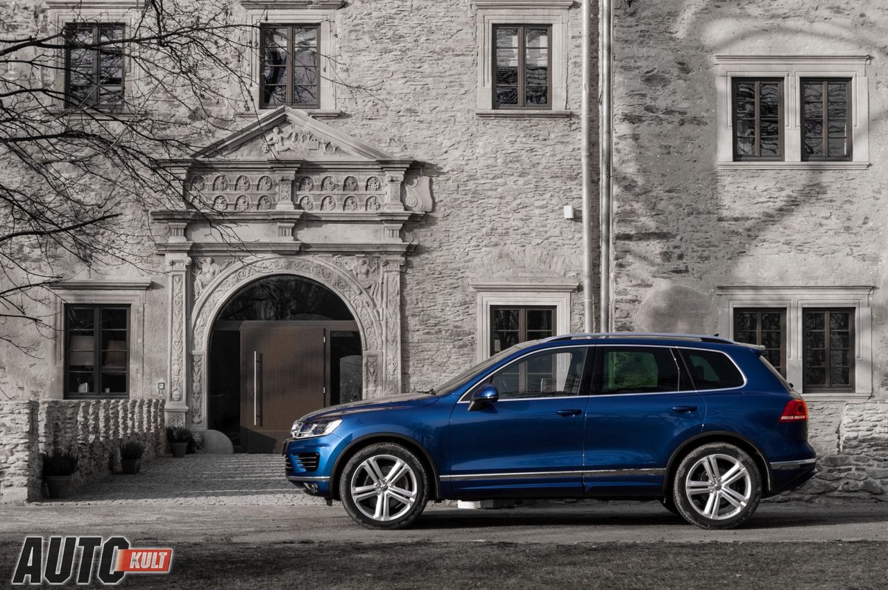 Nowy Volkswagen Touareg V8 4.2 TDI - pierwsza jazda