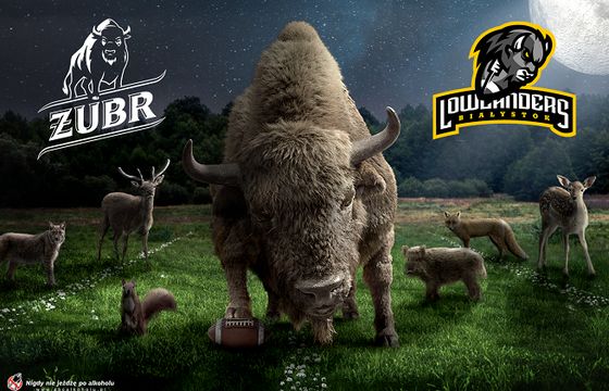 Żubr sponsorem Lowlanders Białystok