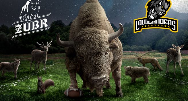 Żubr sponsorem Lowlanders Białystok