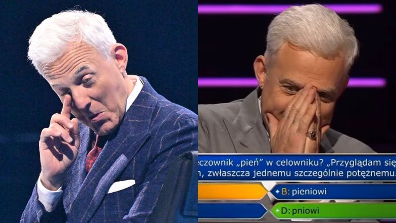 Hubert Urbański źle podpowiedział w „Milionerach”