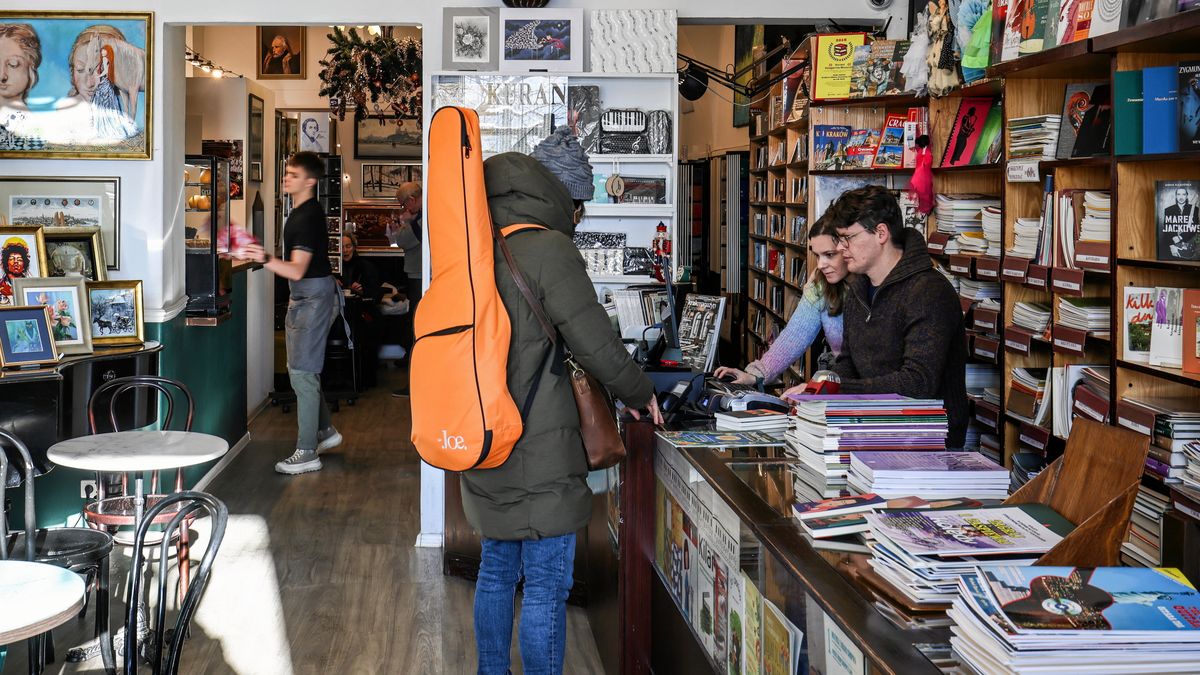 Księgarnia muzyczna Kurant w Krakowie
