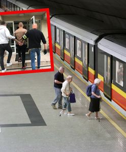 Kolejny atak w metrze. Groził kobiecie i zaatakował pasażera