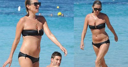 40-letnia Moss w bikini BEZ RETUSZU! (ZDJĘCIA)