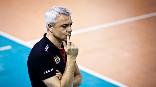 Na zdjęciu Andrea Anastasi (żródło: WP SportoweFakty / Tomasz Fijałkowski)