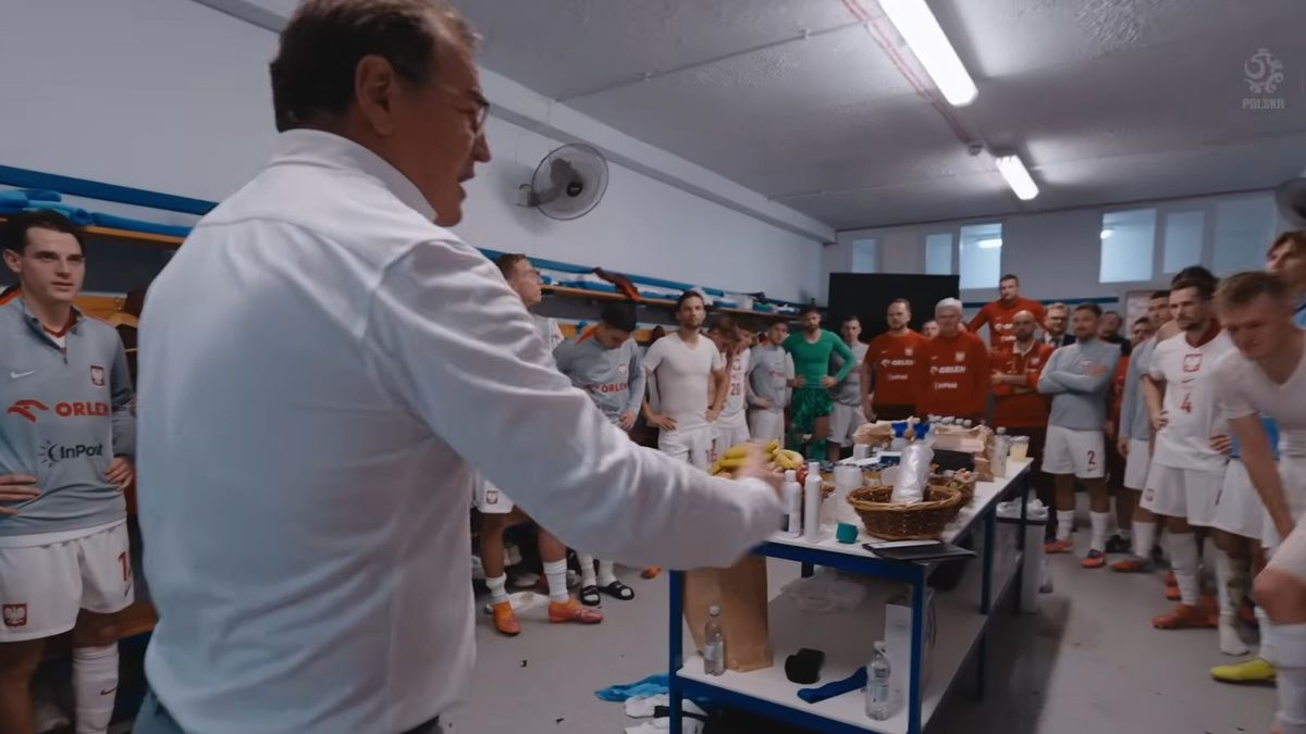 YouTube / Łaczy nas piłka / Przemowa Urbana po meczu z Maltą