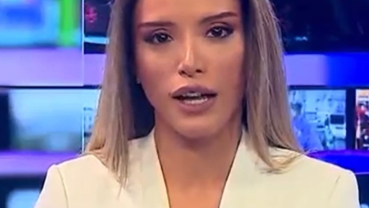 Gruzińska prezenterka wsparła Ukrainę w programie na żywo 