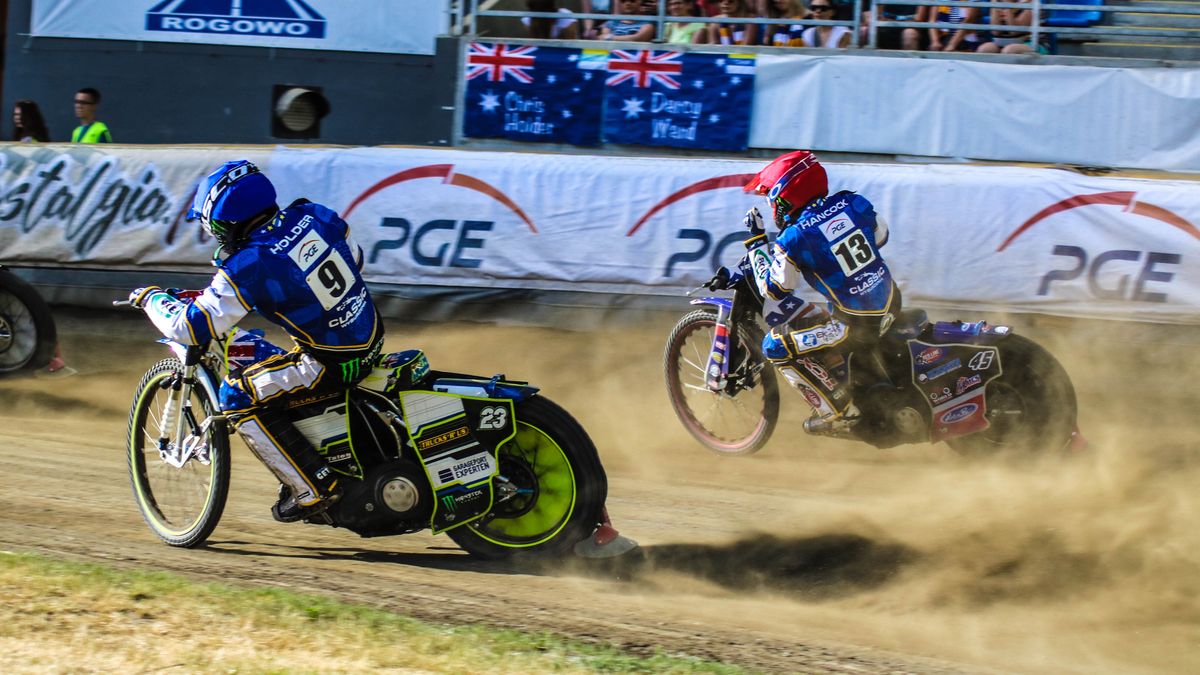 WP SportoweFakty / Julia Podlewska / Chris Holder i Greg Hancock, dwie twarze marki Monster.