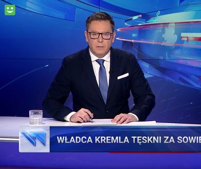 "Wiadomości" TVP od lat przypominają "przepowiednię" Kaczyńskiego. To już 44. raz