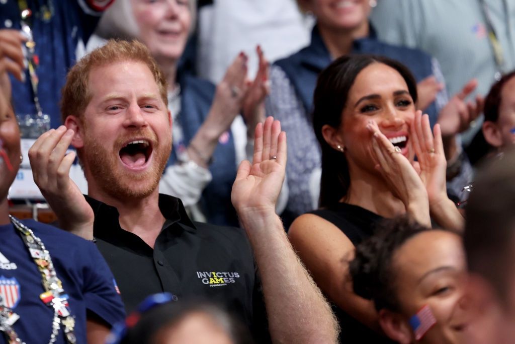 Książę Harry i Meghan Markle podczas tegorocznej edycji Invictus Games