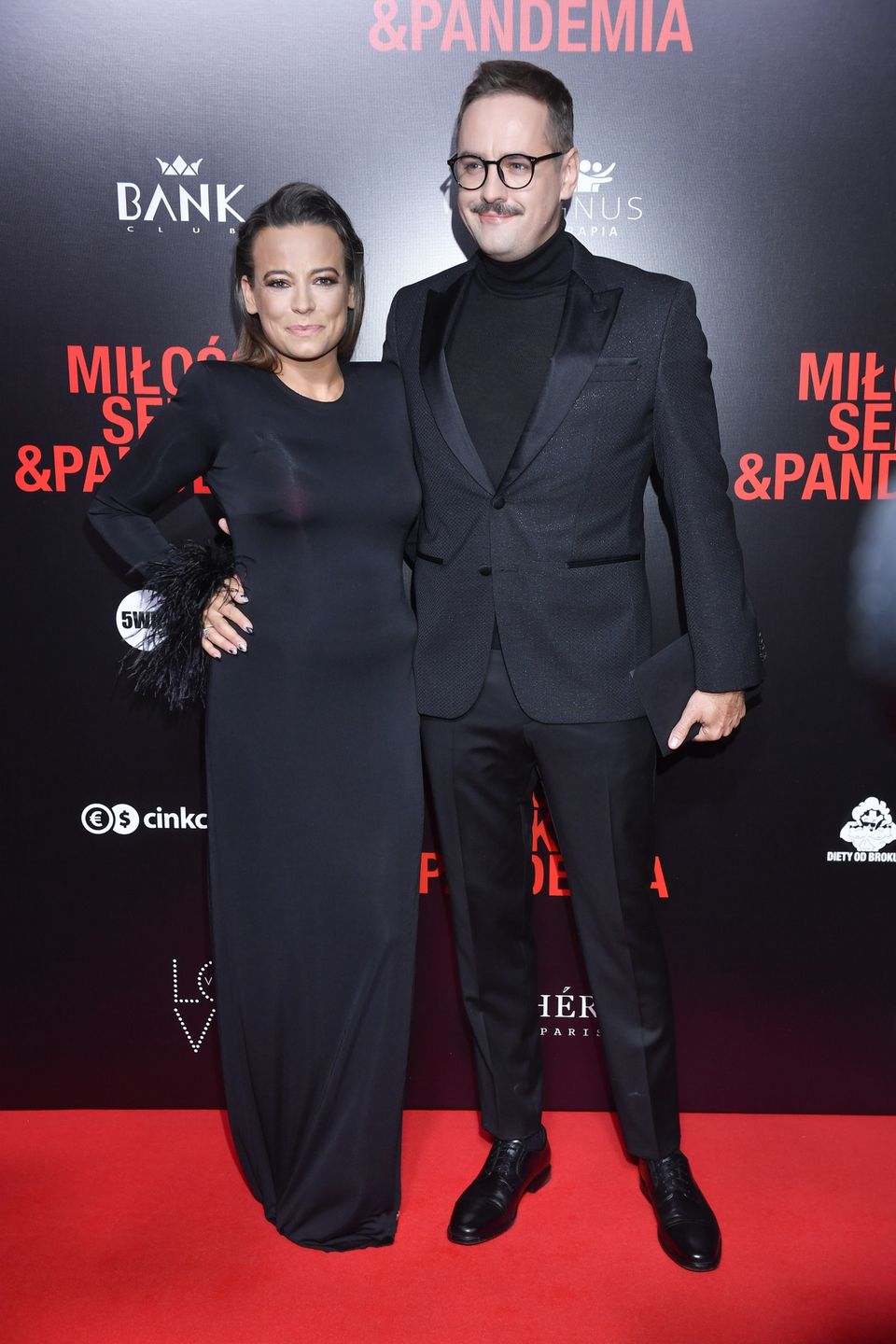 Anna Mucha na premierze "Miłość, Seks & Pandemia"