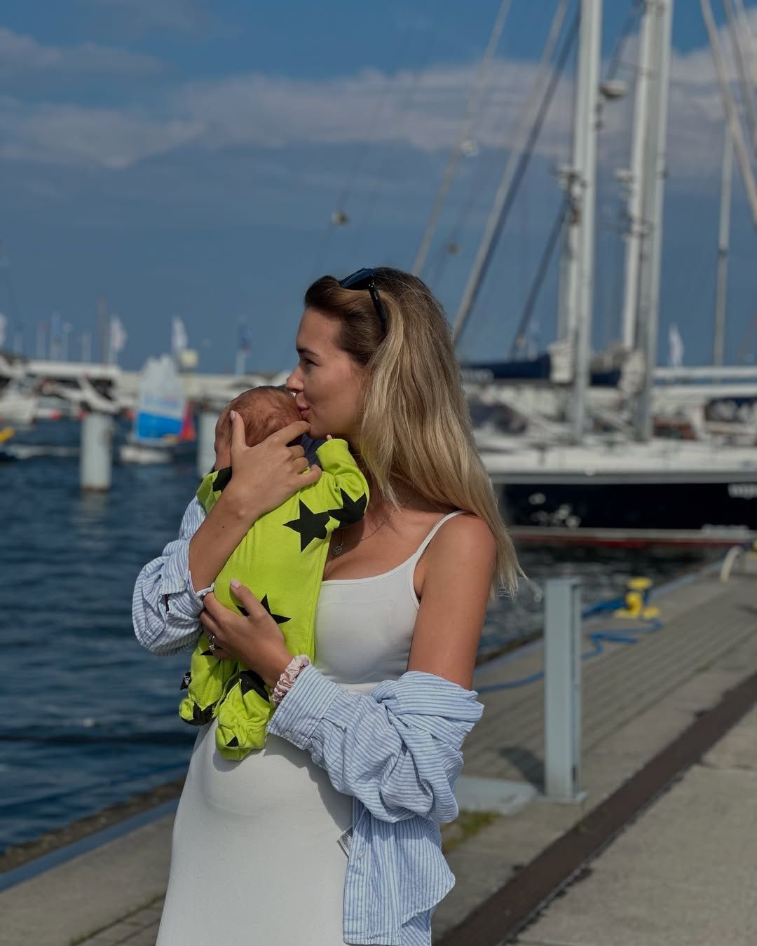 Baron i Sandra Kubicka uczcili 1. urodziny syna