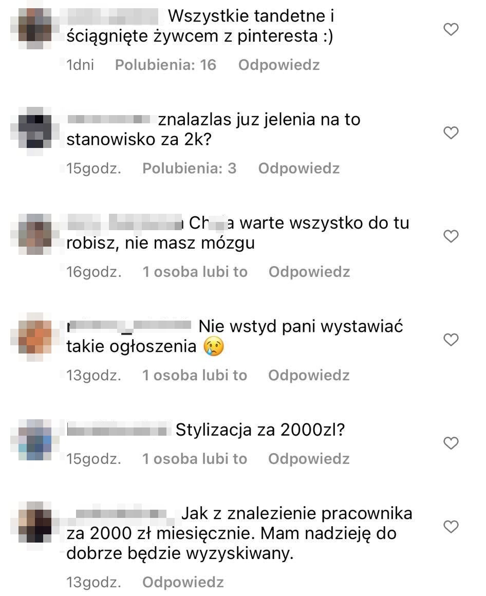 Komentarze na profilu Iwony Ryszkowskiej