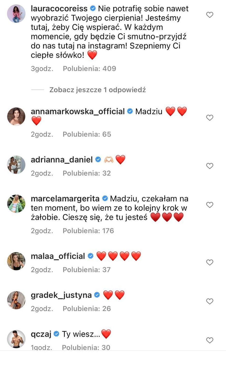 Przyjaciele wspierają Magdalenę Stępień