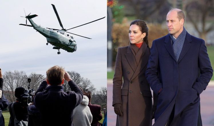 Kate i William odlecieli helikopterem 
