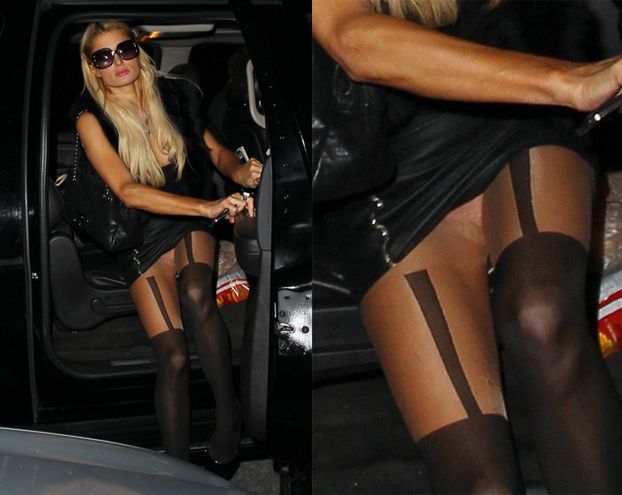 Paris Hilton pokazała majtki (ZDJĘCIA)