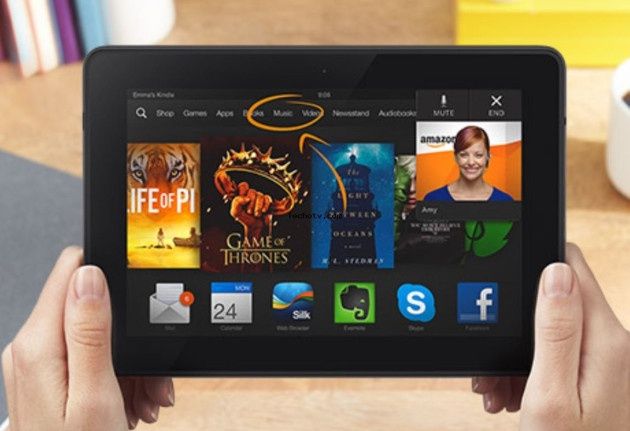 Amazon Kindle Fire HDX tablet 2014 przeciek