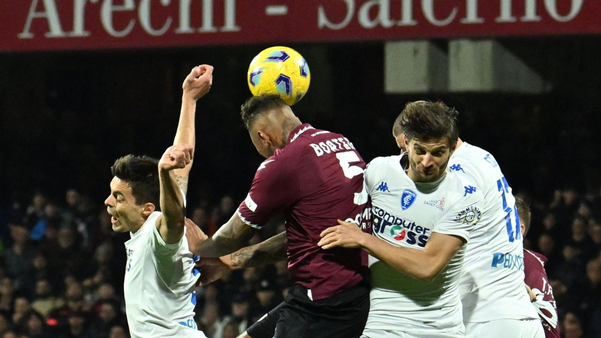 PAP/EPA / Massimo Pica / Mecz Serie A: Salernitana - Empoli FC