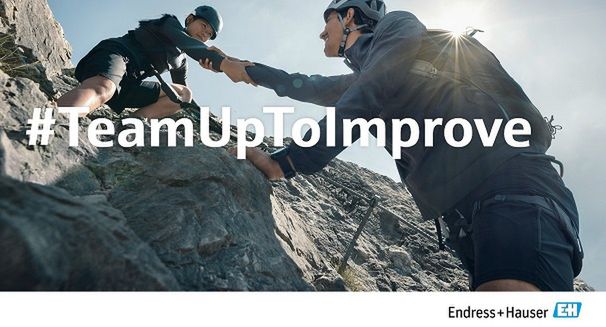 "Siła partnerstwa" reklamuje markę Endress+Hauser