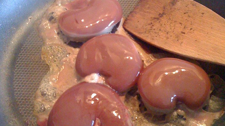 Smażone moczone nerki z jagnięciny nowozelandzkiej