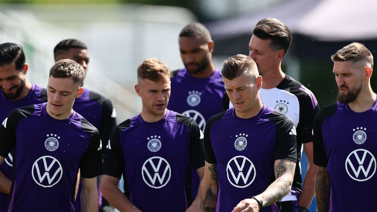 PAP/EPA / ANNA SZILAGYI / Na zdjęciu: piłkarze reprezentacji Niemiec