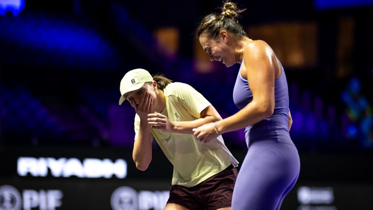 Getty Images / Robert Prange / Na zdjęciu: Iga Świątek i Aryna Sabalenka