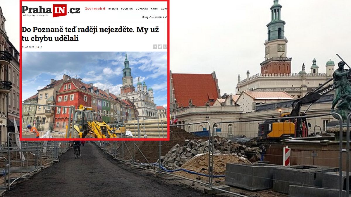 Czesi odradzają wyjazd do Poznania.