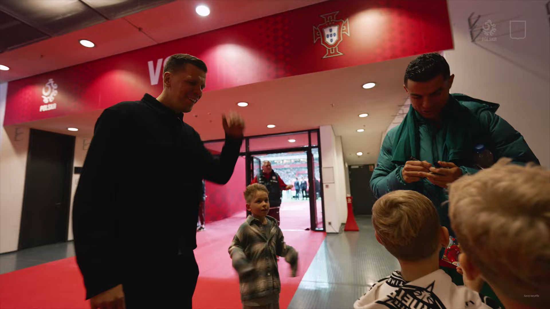 Liam Szczęsny spotkał się z Cristiano Ronaldo. Jest nagranie