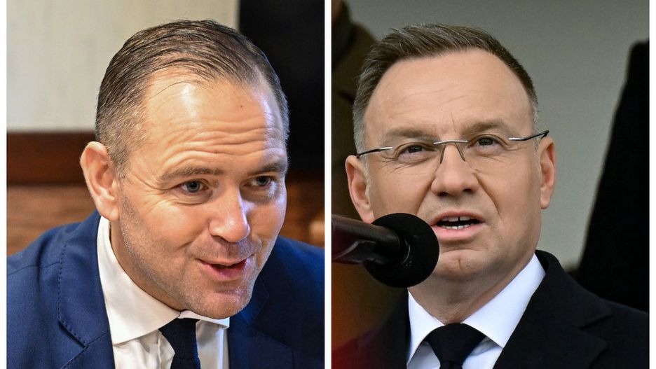 Prezydent Andrzej Duda i kandydat obywatelski, wspierany przez P