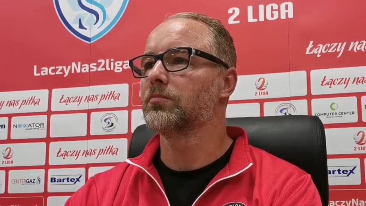 trener Rafał Smalec