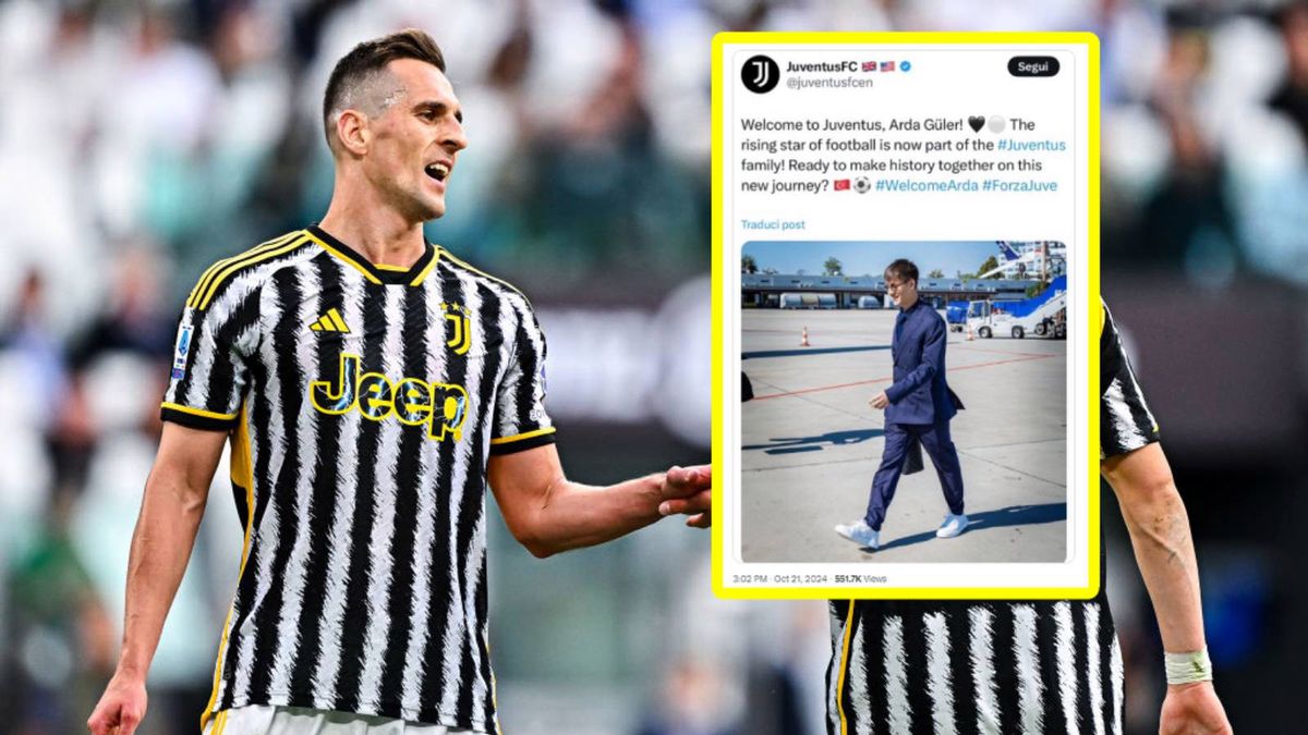 Getty Images / Juventus FC / Arkadiusz Milik / wpis na X-ie