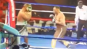 Powrócił na ring po 26 latach. Trzy rundy i koniec