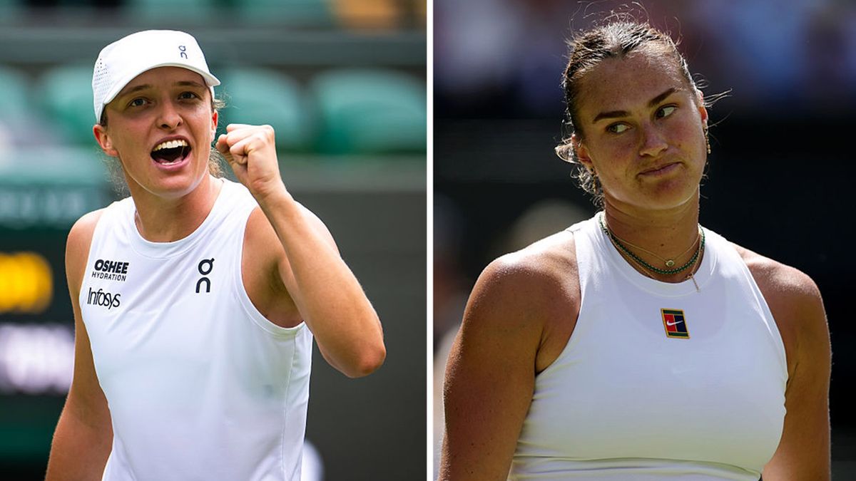 Getty Images / Robert Prange/Julian Finney / Na zdjęciu: Iga Świątek i Aryna Sabalenka