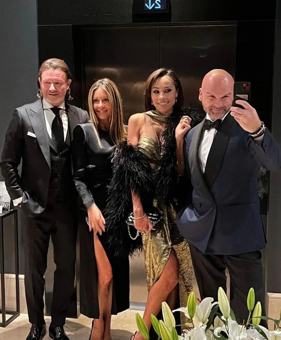 Małgorzata Rozenek i Radosław Majdan oraz Omenaa Mensah i Rafał 