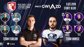 Niespodzianka w meczu gwiazd Polskiej Ligi Esportowej. Team Minise zwyciężył z Teamem Furlan