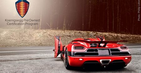 Koenigsegg Pre Owned Certification Program – używane auta od producenta