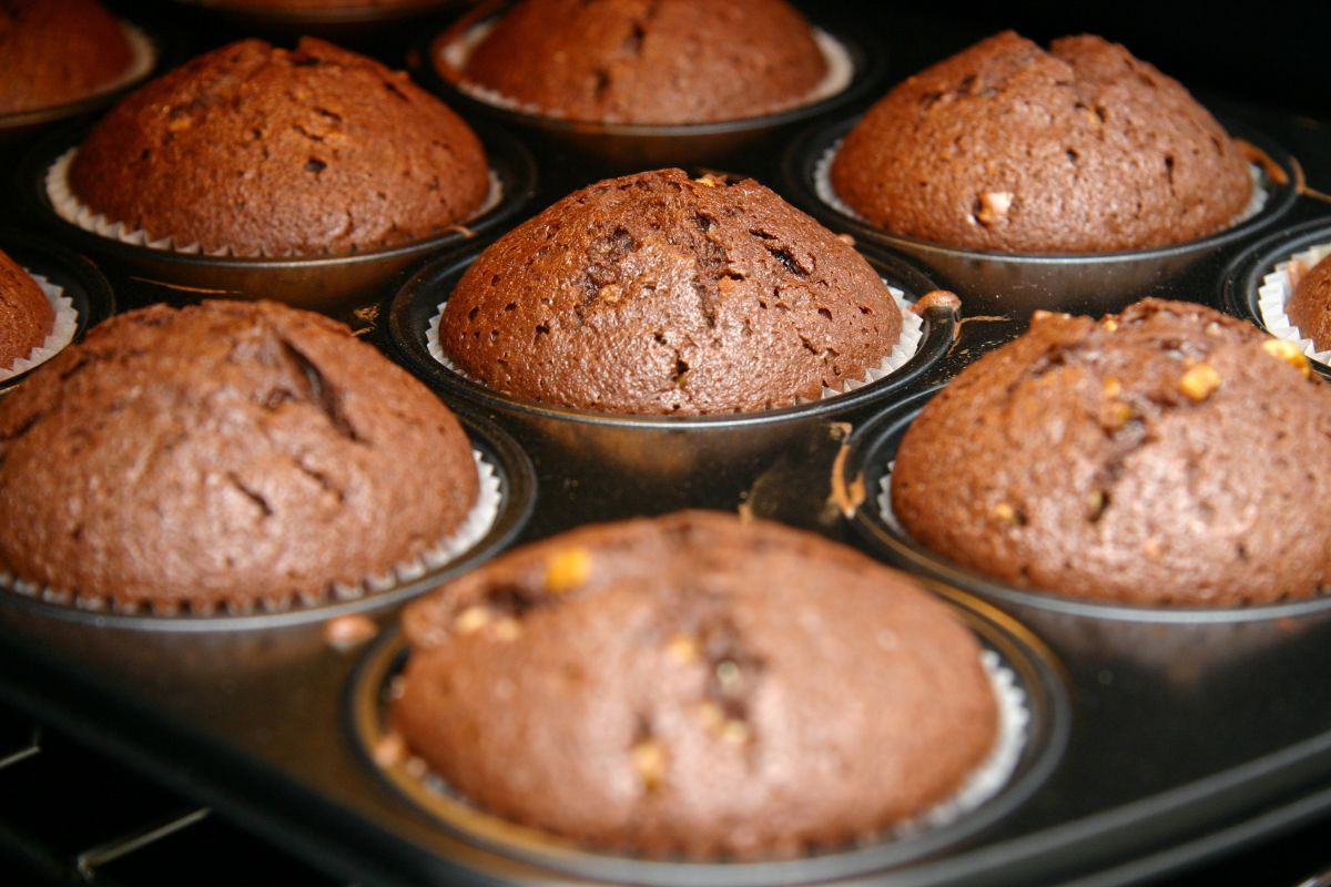 Gingerbread-Chocolate Muffins