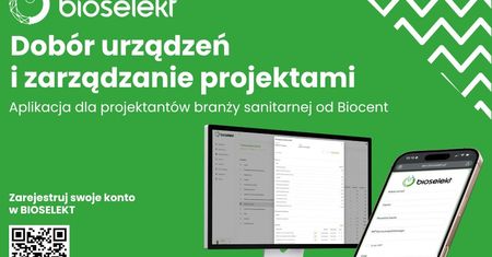 Prosty dobór urządzeń sanitarnych i zarządzanie projektem z Biocent